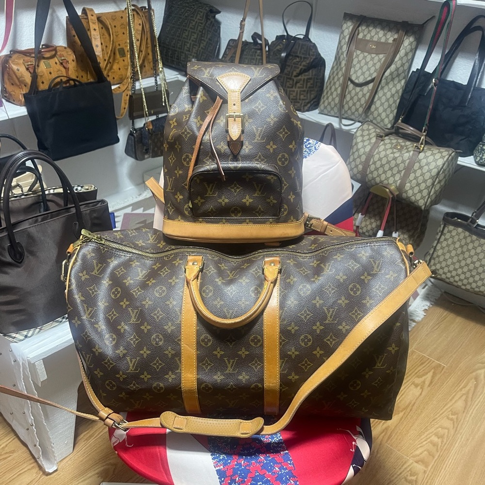 Bundle LOUIS VUITTON BACK PACK AND BANDOLIER 55